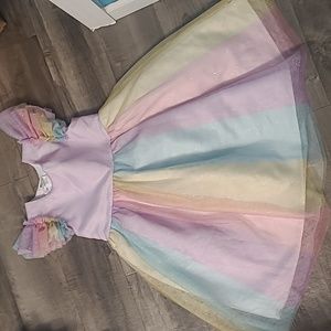 Colorful girls dress